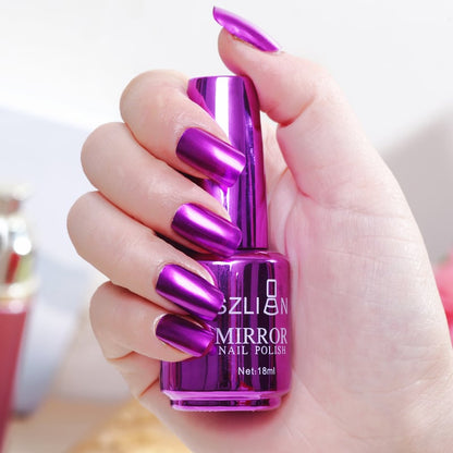 Glamorous Metallic Mirror Nail Polish