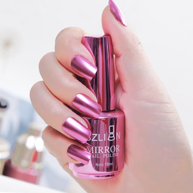 Glamorous Metallic Mirror Nail Polish