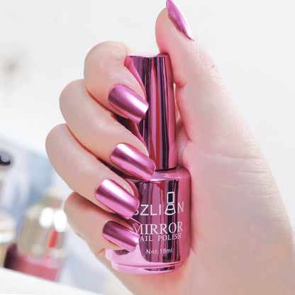 Glamorous Metallic Mirror Nail Polish