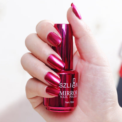 Glamorous Metallic Mirror Nail Polish