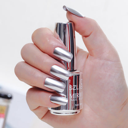 Glamorous Metallic Mirror Nail Polish
