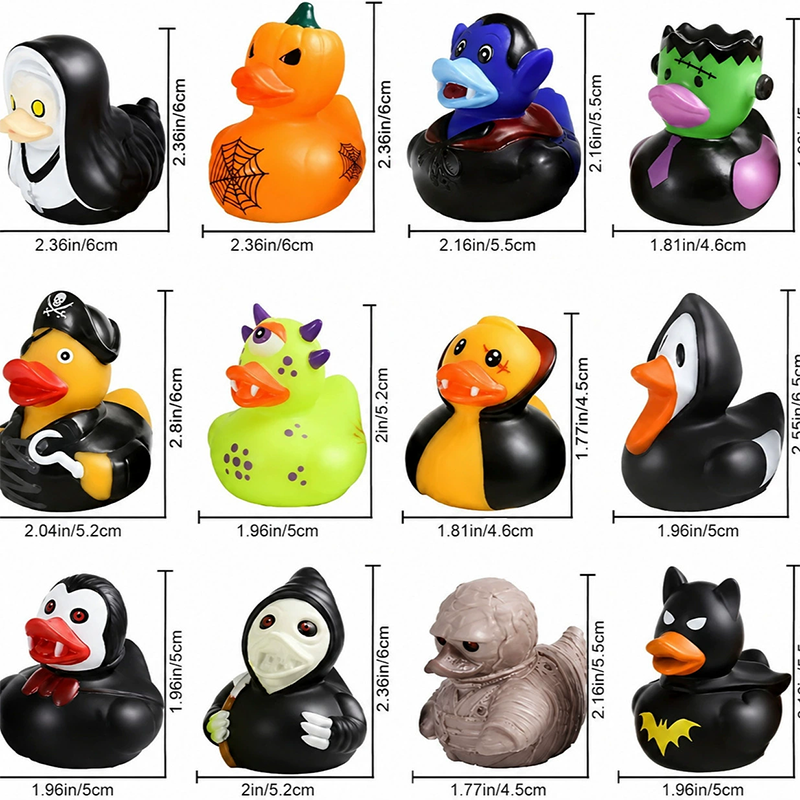 💞 Halloween Duck Bath Toy for Kids – Playful 🦆