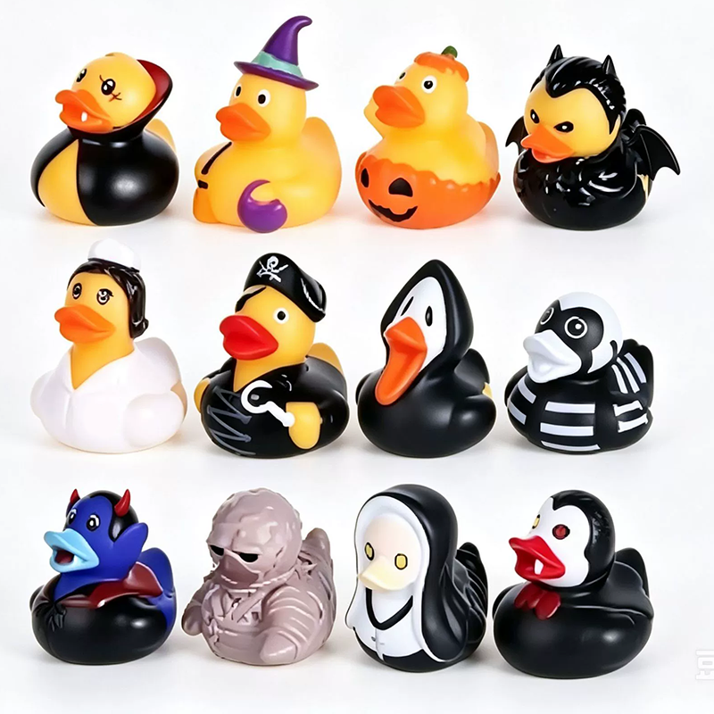 💞 Halloween Duck Bath Toy for Kids – Playful 🦆