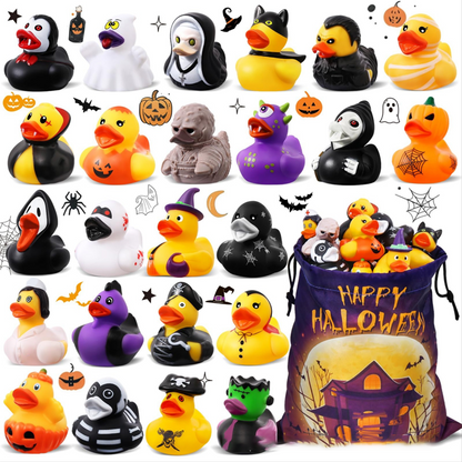 💞 Halloween Duck Bath Toy for Kids – Playful 🦆