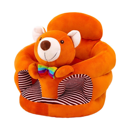 🧸👶Plush Baby Support Seat – Cartoon Floor Chair for Sit-Up Play