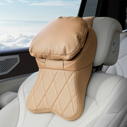 🥳HOT SALE! Aviation-Grade PU Leather Car Headrest