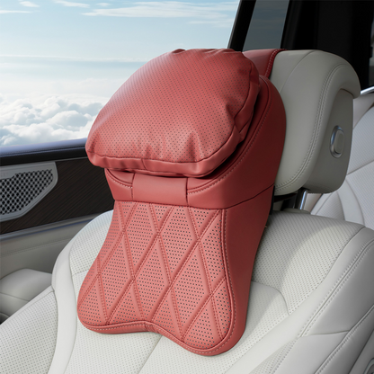 🥳HOT SALE! Aviation-Grade PU Leather Car Headrest