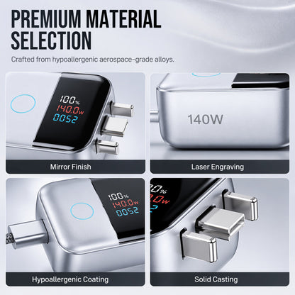 🔋⚡ Smart Charging Protector — 140W USB-C, Auto Disconnect
