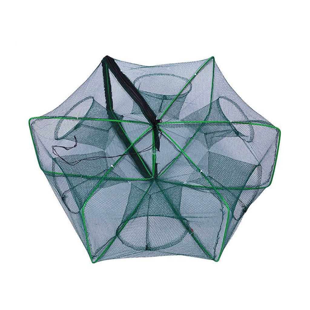 ⏳Time-Limited Special⏰Collapsible Fishing Trap Net with Multi Entrances🎣
