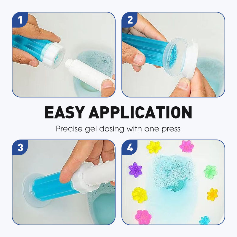 Germ-Killing & Deodorizing Toilet Gel Stamp