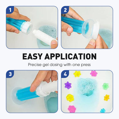Germ-Killing & Deodorizing Toilet Gel Stamp