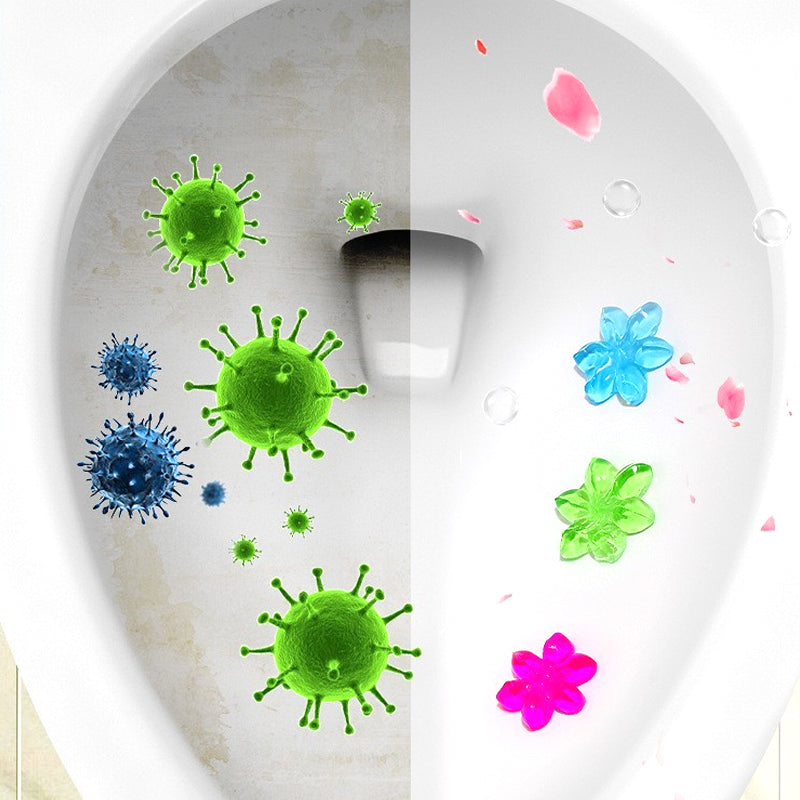 Germ-Killing & Deodorizing Toilet Gel Stamp