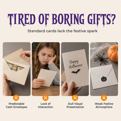 🎃 Halloween Money Pull Box — Endless Cash Ribbon 🎁