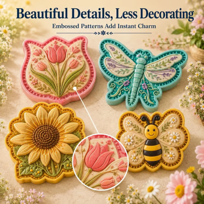 🥧 Floral Pie Press Mold – Easy Decorative Baking for Any Occasion