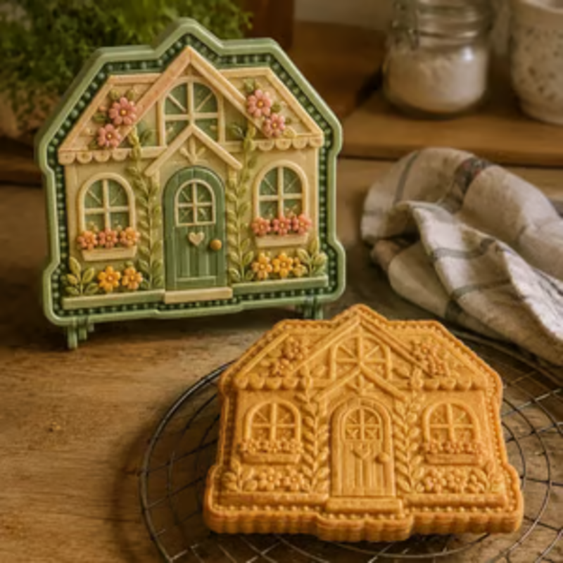 🥧 Floral Pie Press Mold – Easy Decorative Baking for Any Occasion