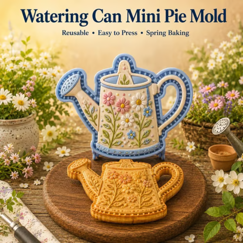 🥧 Floral Pie Press Mold – Easy Decorative Baking for Any Occasion