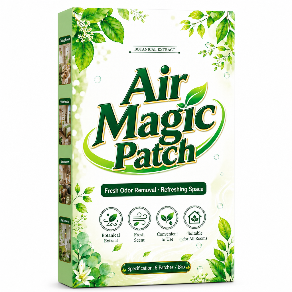 🧪 6Pcs Mold Purifying Patches – Botanical Mildew Removal Pads, Long Lasting Mold Inhibitor for Bathroom, Kitchen, Wall Corners & Damp Hidden Spots
